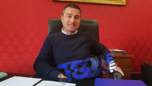 Il sindaco di Anagni, Daniele Natalia